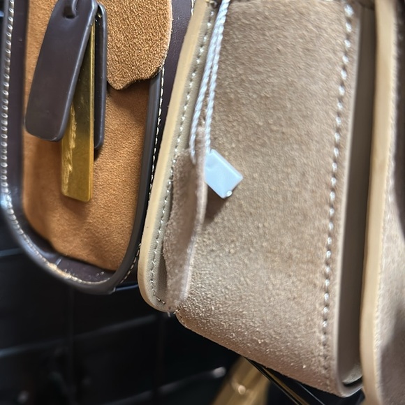 Suede shoulder purse - Picture 6 of 7